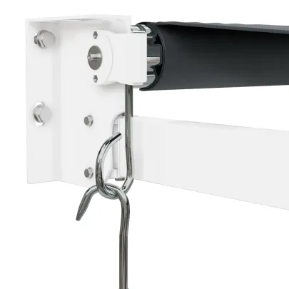 Copertină Retractabilă Antracit 5x3m - Textil și Aluminiu