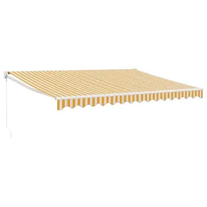 Copertină Retractabilă 4,5x3m - Aluminiu - Livrare Gratuită 2