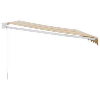 Copertină Retractabilă 4,5x3m - Aluminiu - Livrare Gratuită