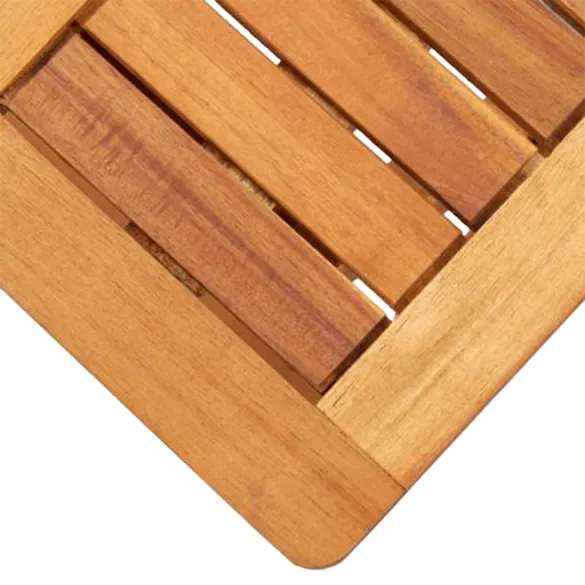 Set Șezlonguri Grădină - Poliratan și Lemn Acacia | Livrare Gratuită