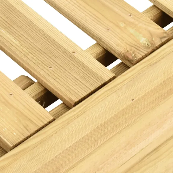 Șezlong cu Masă - Lemn de Pin | Livrare Gratuită 7-9 Zile