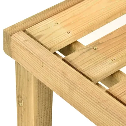 Șezlong Grădină Lemn Pin - Comandă cu Livrare Gratuită