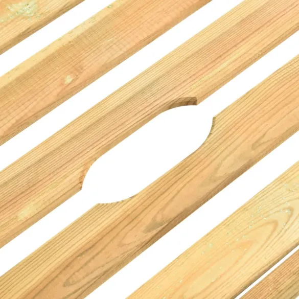 Șezlong cu Masă din Lemn de Pin - Livrare Gratuită