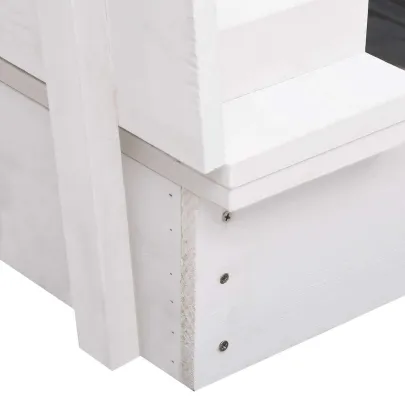 Cutie Nisip Lemn Brad - Jucărie Exterior Copii - Livrare Gratuită