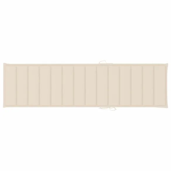 Șezlong Lemn Tec - Comfort și Rezistență în Grădină