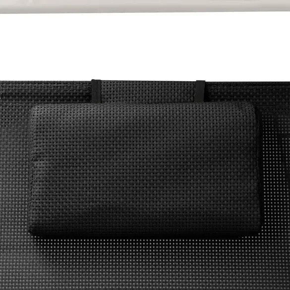 Șezlong Dublu cu Baldachin - Cadru Oțel | Livrare Gratuită