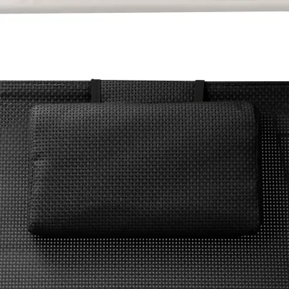 Șezlong Dublu cu Baldachin - Cadru Oțel | Livrare Gratuită