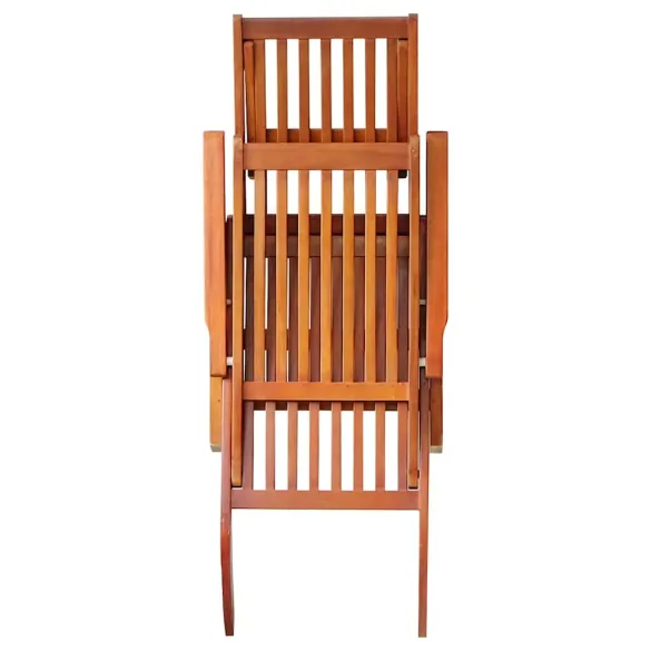 Șezlong Exterior Lemn Masiv Acacia cu Pernă - Livrare Gratuită Șezlong Exterior Lemn Masiv Acacia cu Pernă - Livrare Gratuită