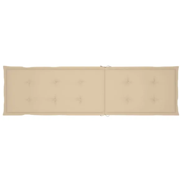 Șezlong Exterior Lemn Acacia cu Pernă - Livrare Gratuită