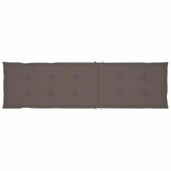 Șezlong Exterior Lemn Acacia cu Pernă - Livrare Gratuită