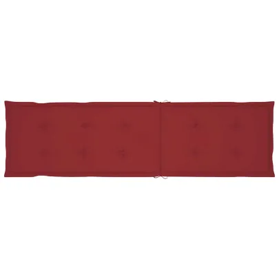 Șezlong Exterior Lemn Acacia cu Pernă | Livrare Gratuită