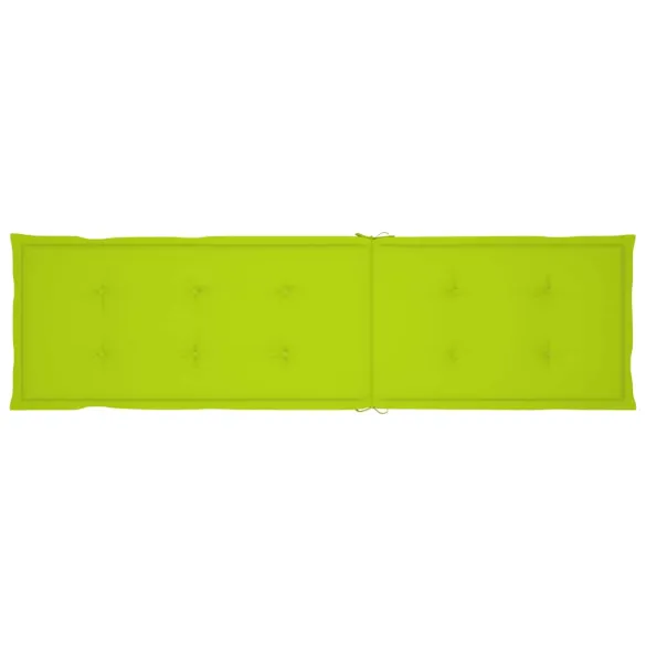 Șezlong Exterior Lemn Acacia cu Pernă | Livrare Gratuită