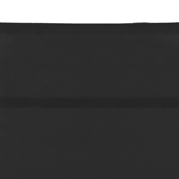 Șezlong de plajă negru - Aluminiu & Textilenă - Livrare Gratuită