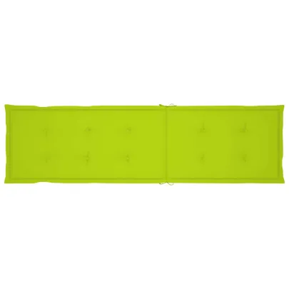 Șezlong Exterior Lemn Acacia cu Pernă - Livrare Gratuită