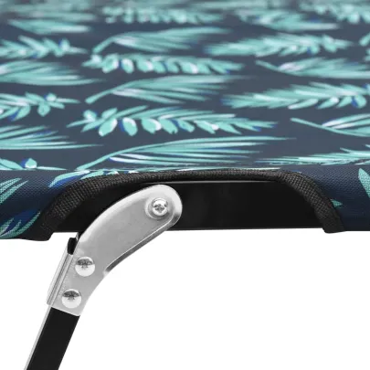 Șezlong 2 Persoane Pliabil - Model Frunze | Livrare Gratuită