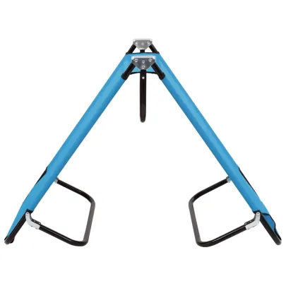 Șezlong Pliabil Albastru Turcoaz - Oțel Rezistent