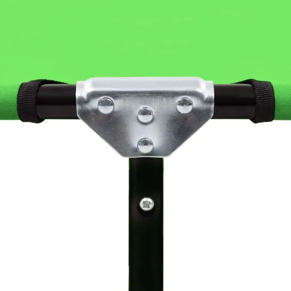 Șezlong Pliabil Verde - Oțel Rezistent | Livrare Gratuită