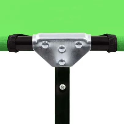 Șezlong Pliabil Verde - Oțel Rezistent | Livrare Gratuită