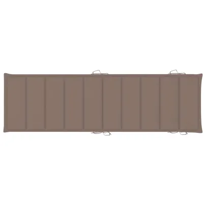 Șezlong Grădină Lemn Acacia cu Pernă | Livrare Gratuită