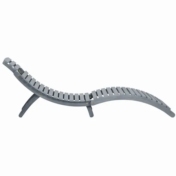 Șezlong Grădină Lemn Acacia cu Pernă - Livrare Gratuită Șezlong Grădină Lemn Acacia cu Pernă - Livrare Gratuită