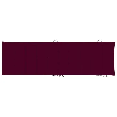 Șezlong Grădină Lemn Acacia cu Pernă - Livrare Gratuită