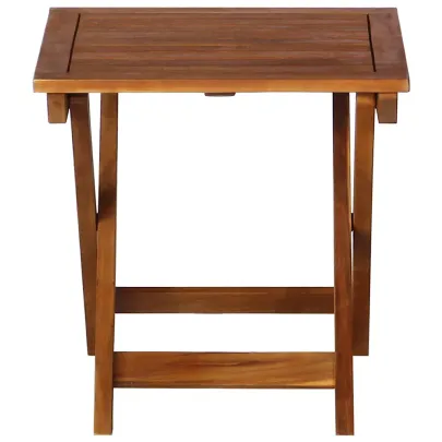 Set 2 Șezlonguri cu Masă - Lemn Acacia | Livrare Gratuită