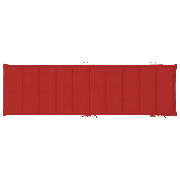 Set Șezlonguri cu Masă și Perne - Lemn Acacia | Livrare Gratuită