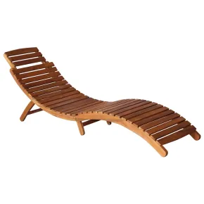 Set Șezlonguri cu Masă - Lemn Acacia | Livrare Gratuită 2