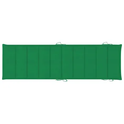 Șezlonguri din Lemn de Acacia - Set 2 bucăți cu Perne