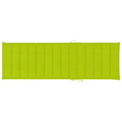 Șezlong Dublu cu Perne Verde - Lemn de Pin | Livrare Gratuită