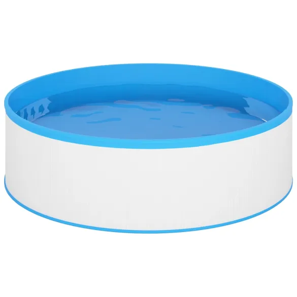 Piscină cu Valuri și Skimmer - 350x90 cm - Alb - Livrare Gratuită Piscină cu Valuri și Skimmer - 350x90 cm - Alb - Livrare Gratuită