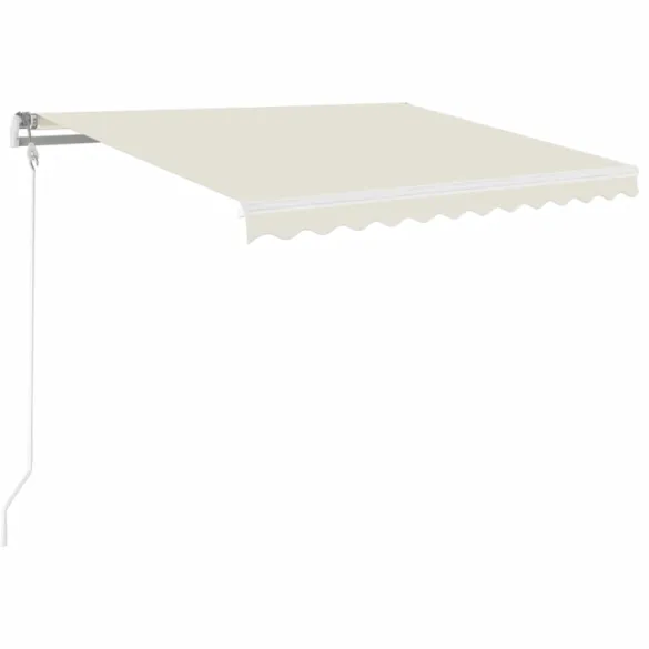 Copertină Retractabilă Manuală 350x250 cm - Crem