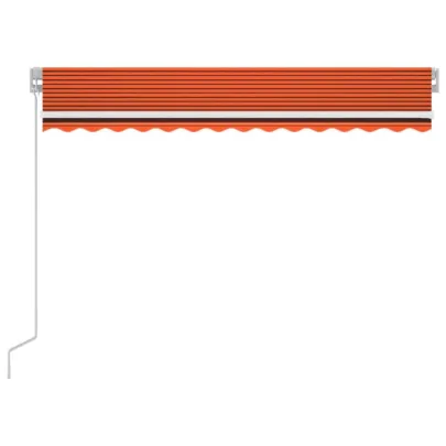Copertină Retractabilă Manuală cu LED - 350x250 cm
