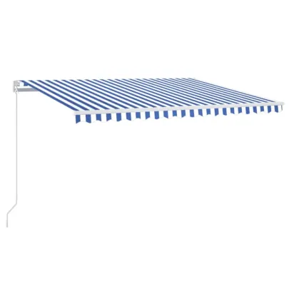 Copertină Retractabilă Manuală cu LED 400x300 cm