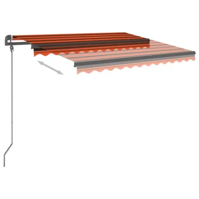 Copertină Retractabilă Automată 3,5x2,5m - Livrare Gratuită