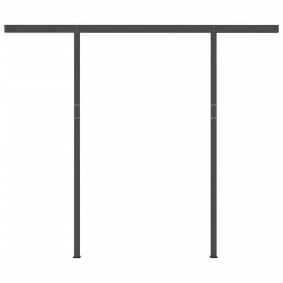 Copertină automată retractabilă cu telecomandă - Crem 3,5x2,5 m