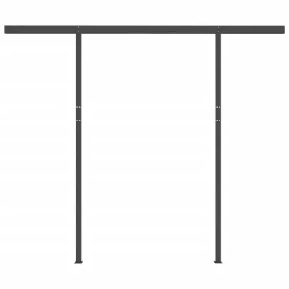 Copertină automată retractabilă cu telecomandă - Crem 3,5x2,5 m