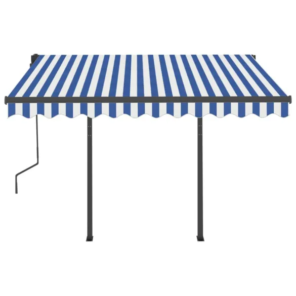Copertină Retractabilă Automată 3,5x2,5 m - Livrare Gratuită