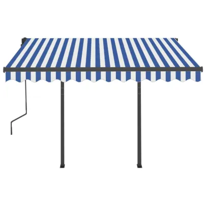 Copertină Retractabilă Automată 3,5x2,5 m - Livrare Gratuită