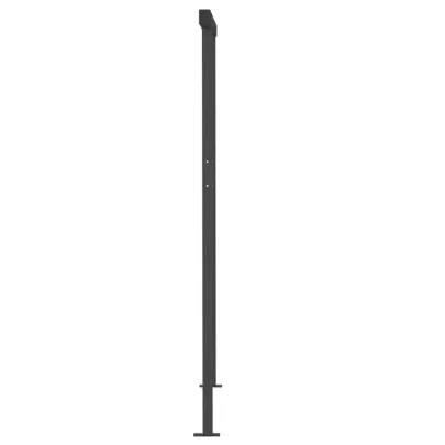 Copertină retractabilă manual cu LED - antracit - 3x2,5 m