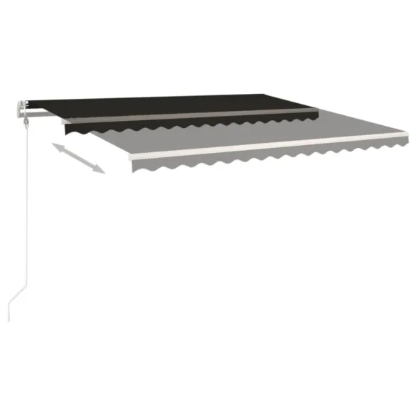 Copertină automată retractabilă 450x350 cm - Antracit