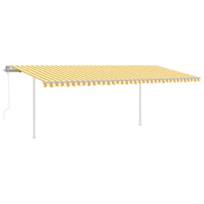 Copertină Automată cu Senzor Vânt și LED - 6x3,5 m | Livrare Gratuită 2