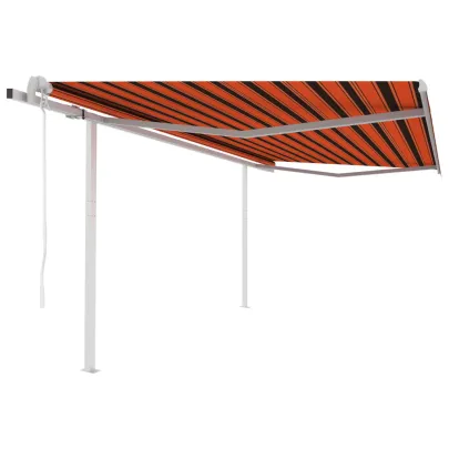 Copertină Retractabilă Automată 4,5x3,5 m - Livrare Gratuită