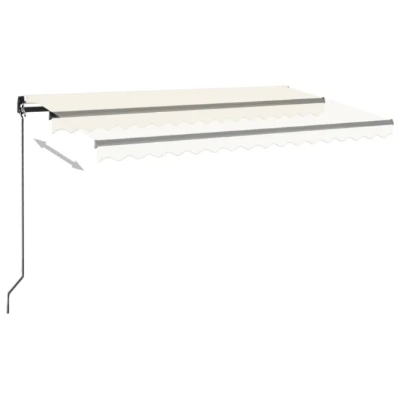 Copertină Retractabilă Manual 400x350 cm - Livrare Gratuită