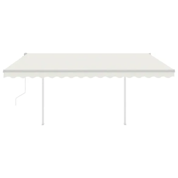 Copertină Automată Retractabilă cu Stâlpi - 4x3,5 m