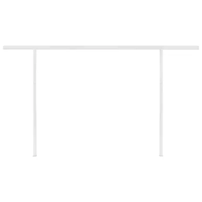 Copertină Retractabilă Manuală 4x3,5m - Galben/Alb