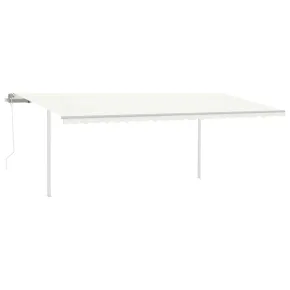 Copertină Automată cu Senzor Vânt și LED - 6x3m - Livrare Gratuită 2