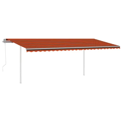 Copertină Retractabilă Automată 6x3m - Livrare Gratuită