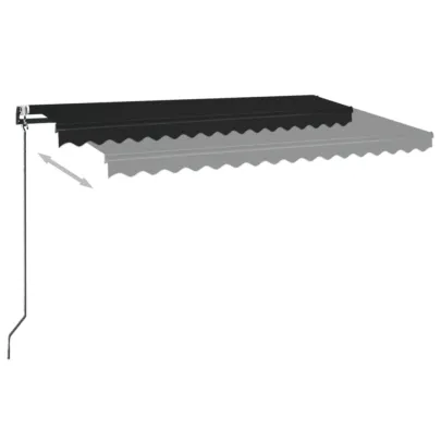 Copertină automată retractabilă 450x350 cm antracit