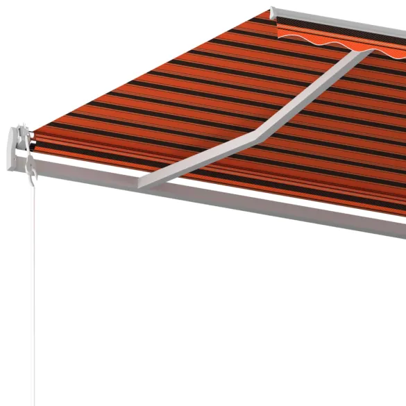Copertină retractabilă manual 6x3 m - Livrare gratuită